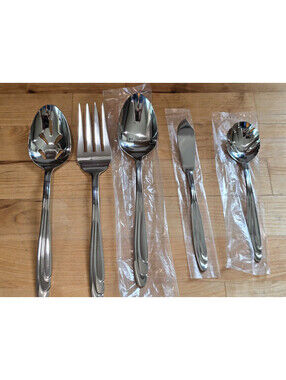 Reed and Barton Select Korea Stainless - Elise - 2 Piece Serving Set